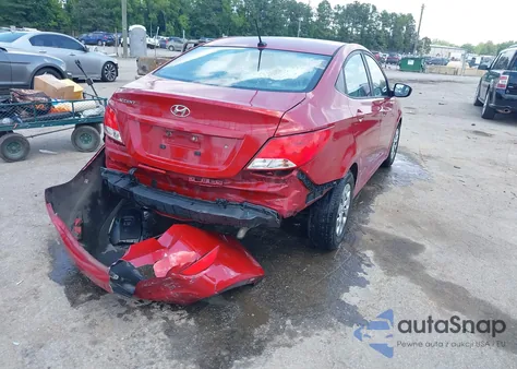 2017 Hyundai Accent Se from USA, damaged, VIN KMHCT4AE5HU376084
